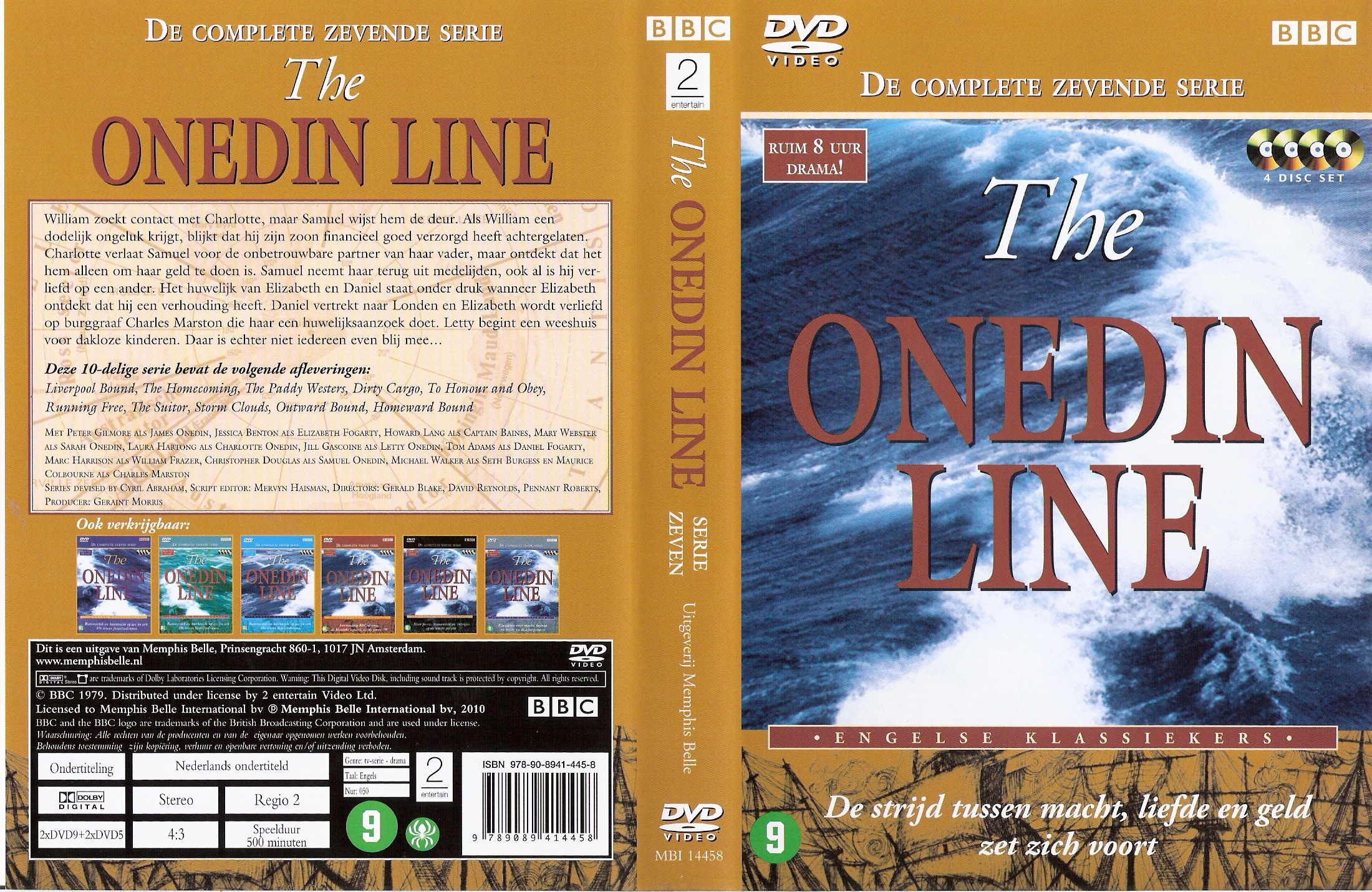 REPOST The Onedin Line Serie 7 Dvd 3 & 4 Finale