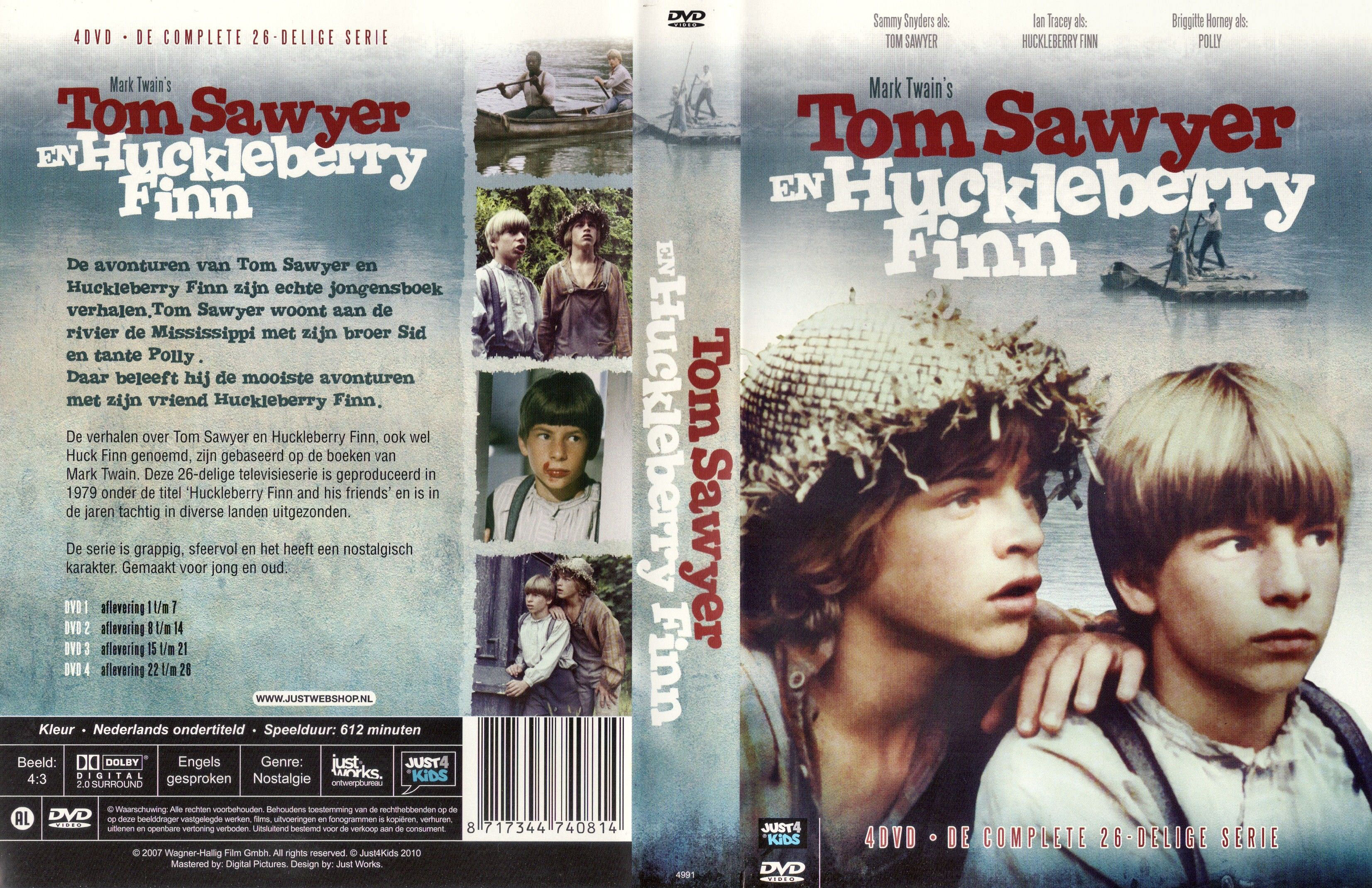 Tom Sawyer en Huckleberry Finn (1979) - DvD 2