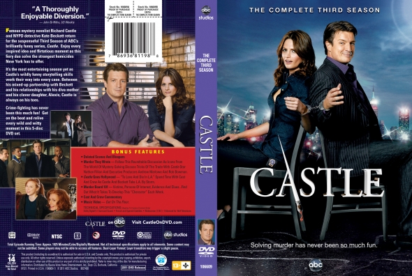 Castle Seizoen 3 DVD9 verzie