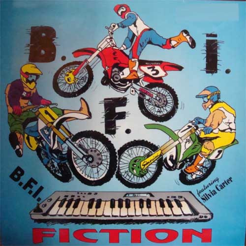 B F I  feat  Sylvia Carter - Fiction (Vinyl, 12'') B F I  (BFI 01) Italy (1994) flac