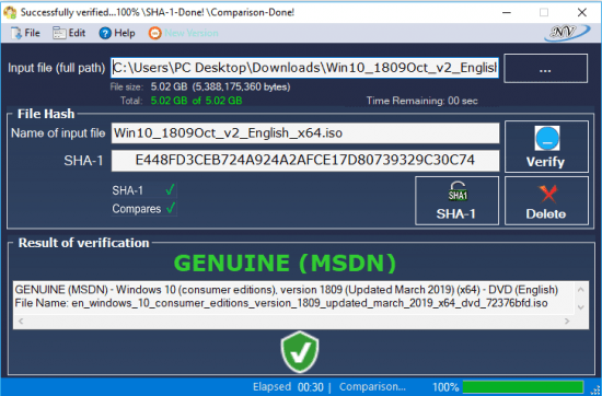 Windows and Office Genuine ISO Verifier v11.10.31.22