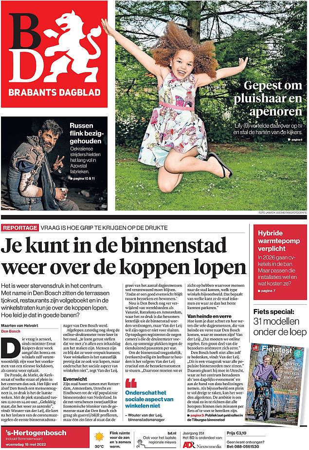 Brabants Dagblad + Fietstest (deel 2) - 18-05-2022