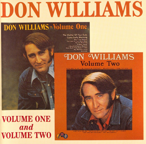 Don Williams - Volume One And Volume Two - 2 Cd's