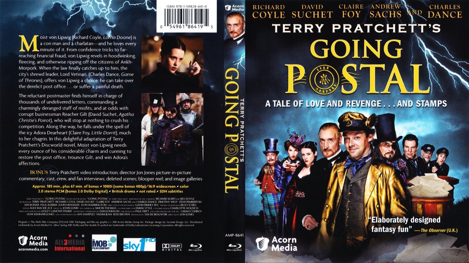 Going postal (2010) dvd 1