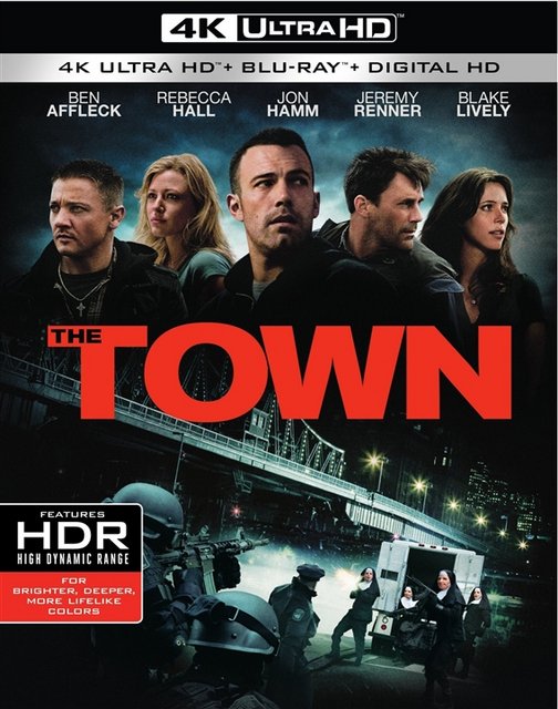 The Town (2010) BluRay 2160p Hybrid DV HDR TrueHD AC3 HEVC NL-RetailSub REMUX
