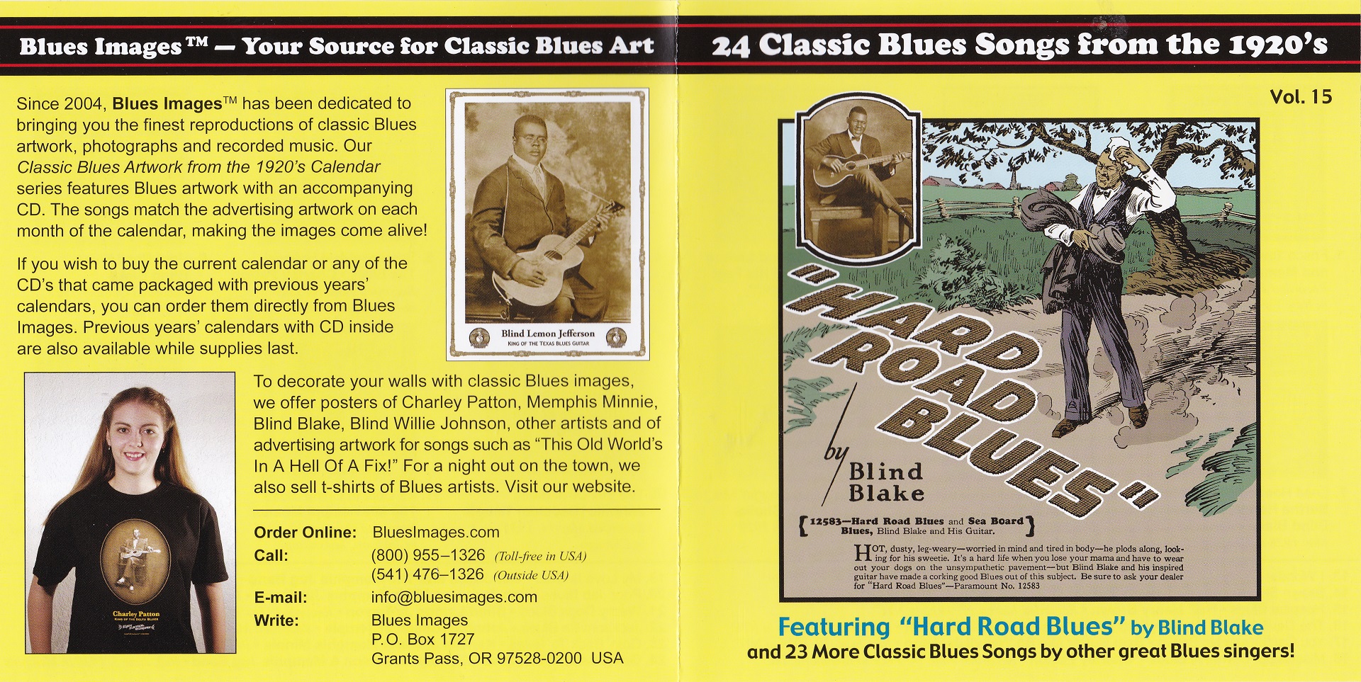 Blues Images Present   24 Classic Blues Songs from 1920's - Vol  15