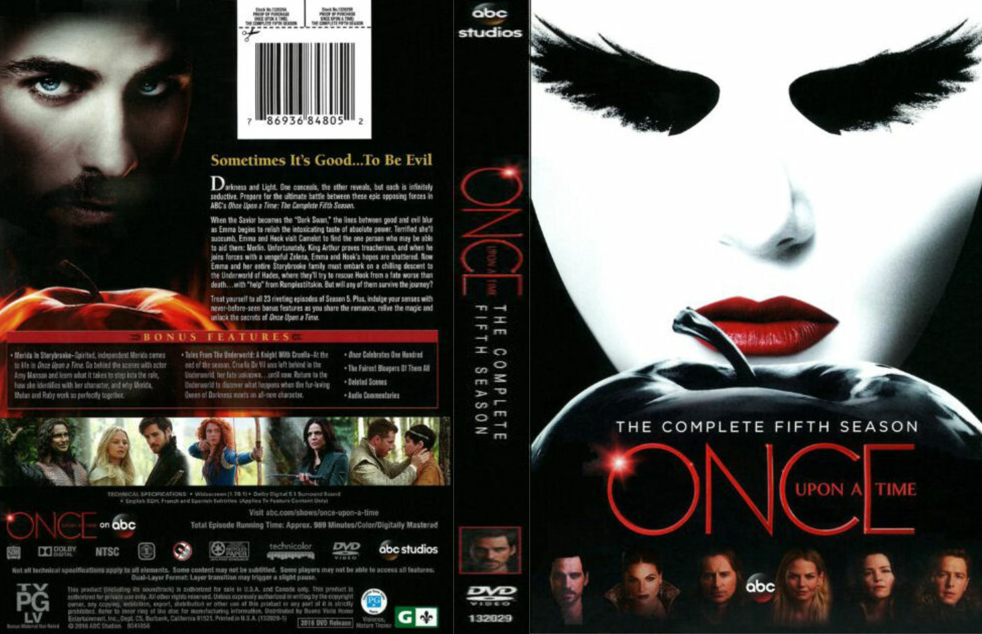 Once Upon a Time-Seizoen 5 - dvd 8 Finale