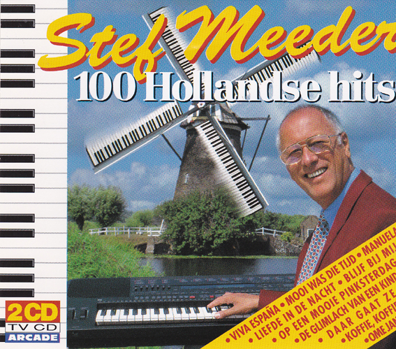 Stef Meeder - 100 Hollandse Hits - 2 Cd's