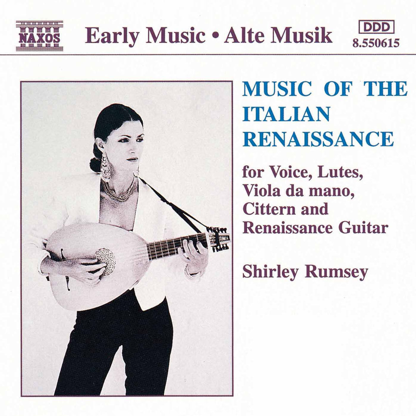 Lute - Shirley Rumsey - Music of the Italian Renaissance