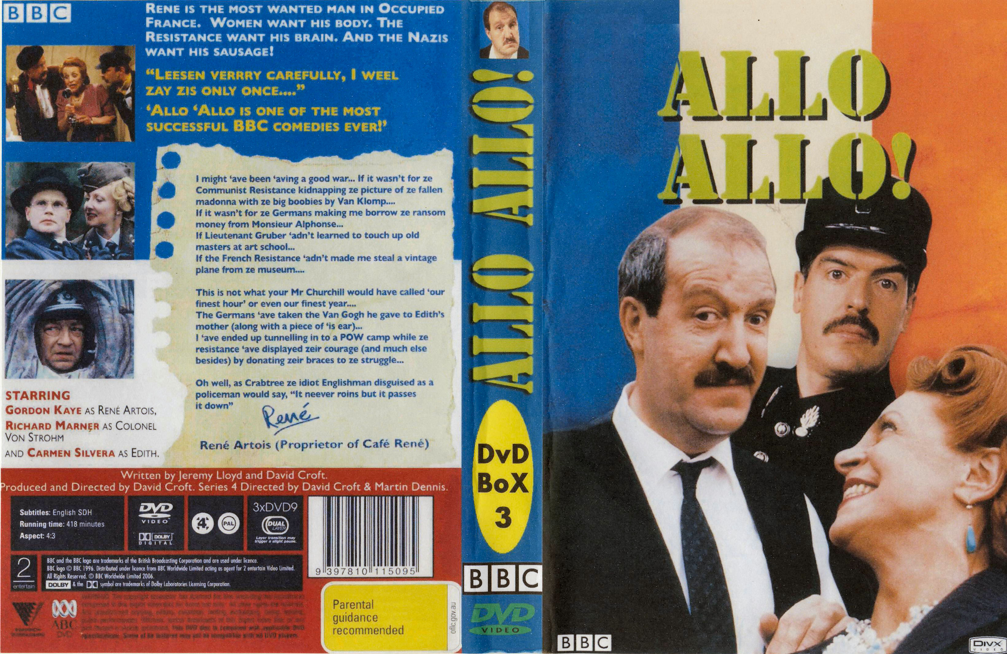 REPOST 'Allo 'Allo! (1984-1992) DvD 13 van 17