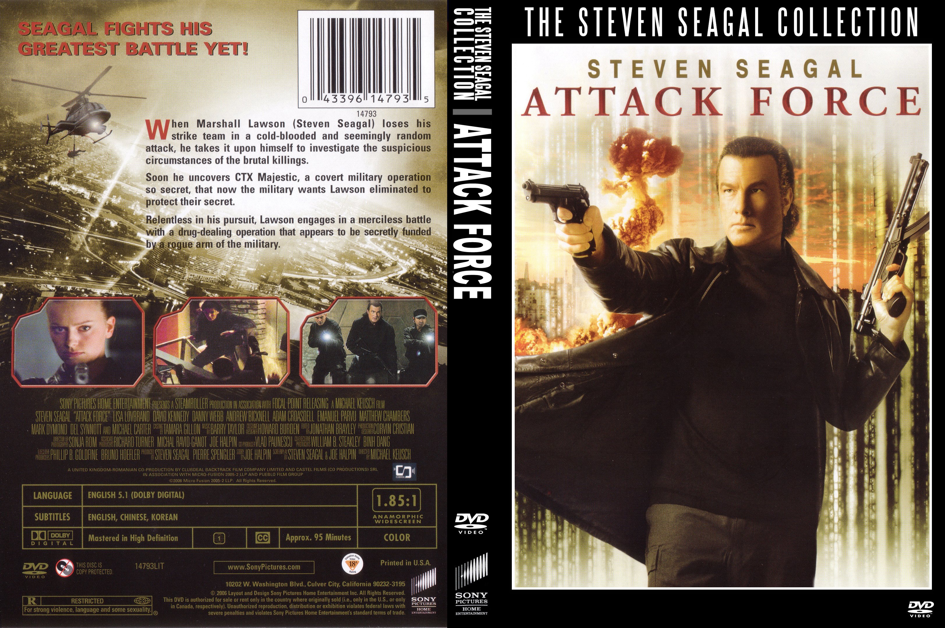 Attack force 2006 Steven Seagal