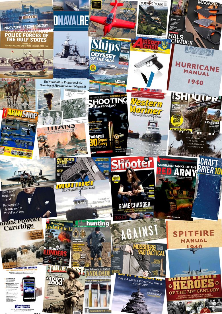 Military Magazines etc