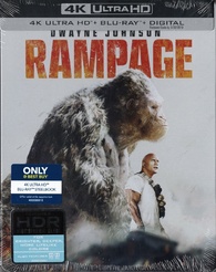 Rampage (2018) BluRay 2160p UHD HDR TrueHD DTS-HD 7.1 Atmos + AC3 NLsubs REMUX (Mkv)