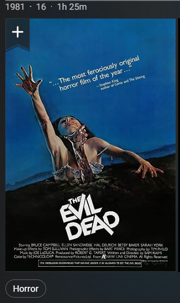 The Evil Dead 1981 2160p 4K BluRay 5 1 NLSubs