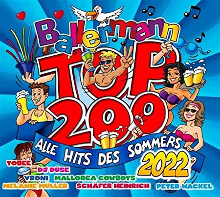 VA - Ballermann Top 200 Megamix 2022-Alle Hits Des Sommers-3CD-DE-2022-MOD