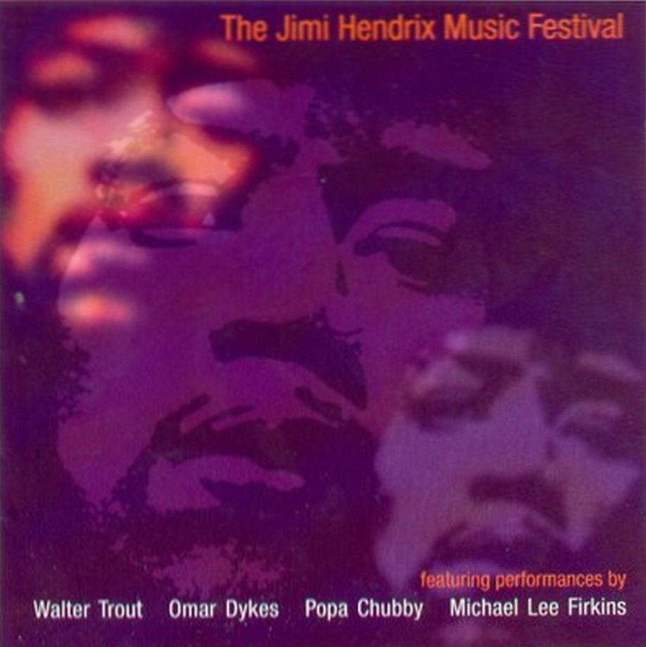 Walter Trout - 1998 - Live with Popa Chubby, Omar Dykes, Michael Lee Firkins at the Jimi Hendrix Music Festival