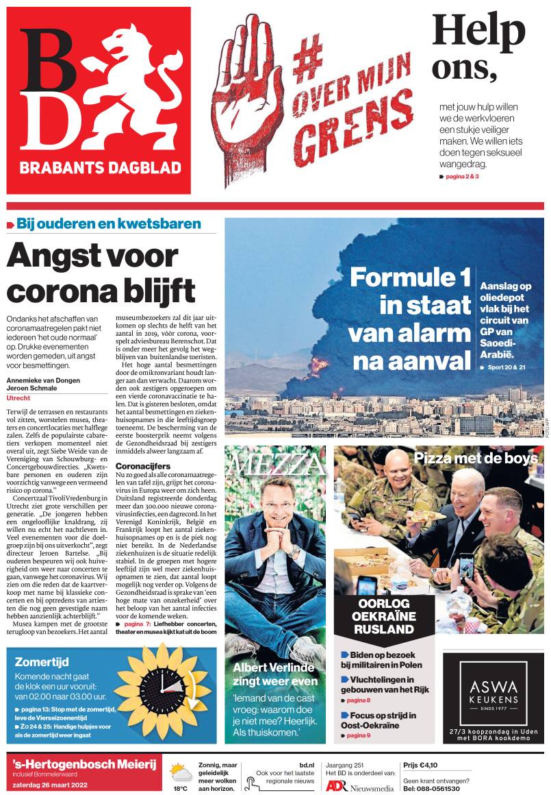 Brabants Dagblad + Mezza - 26-03-2022