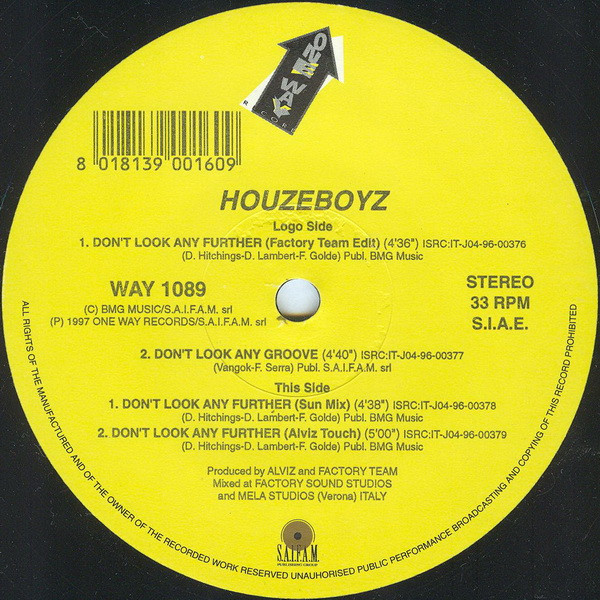Houzeboyz - Dont Look Any Further-WEB-1997-iDC