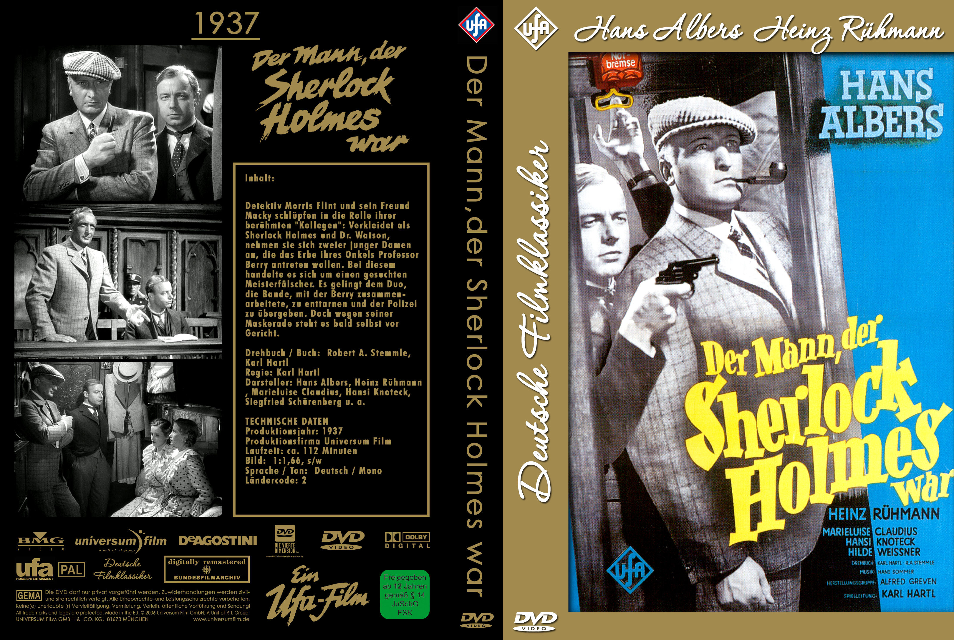 Der Mann, der Sherlock Holmes war 1937 Heinz Ruehmann