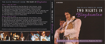 Elvis Presley - Two Nights In Binghamton (2 CD-set) [BJ Records 2022-11]