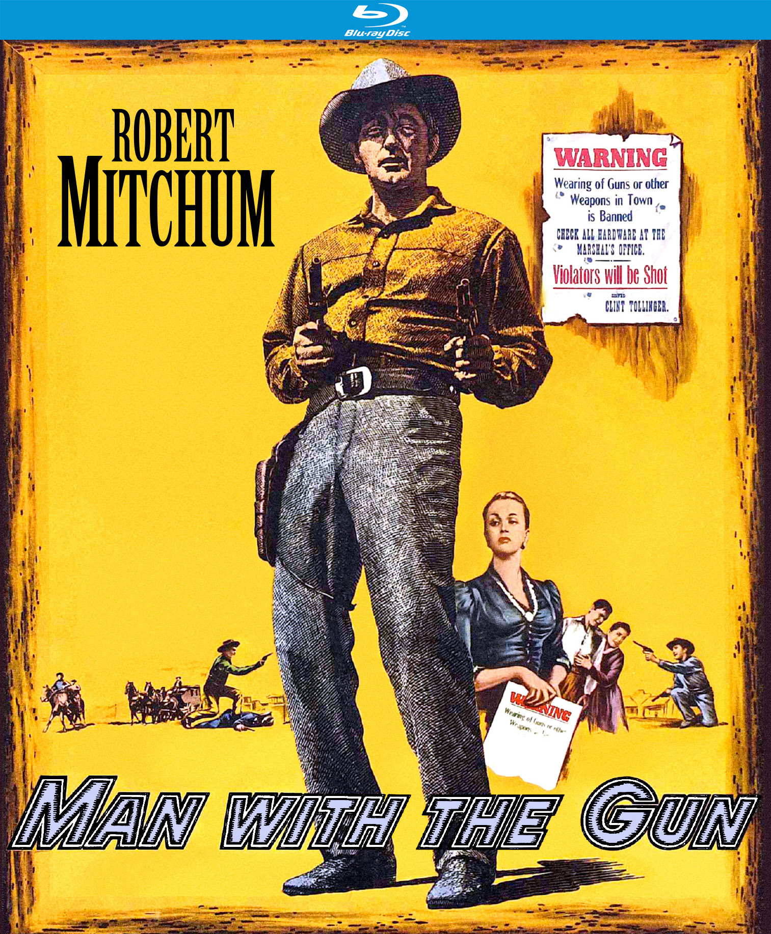 MAN WITH THE GUN  (1955) 1080 Bluray DTS-AC-3 x264 NL