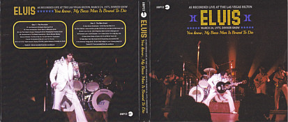 Elvis Presley - 1975-03-24 DS, You know, My Bass Man Is Bound To Die (2 CD-set) [Ampex]