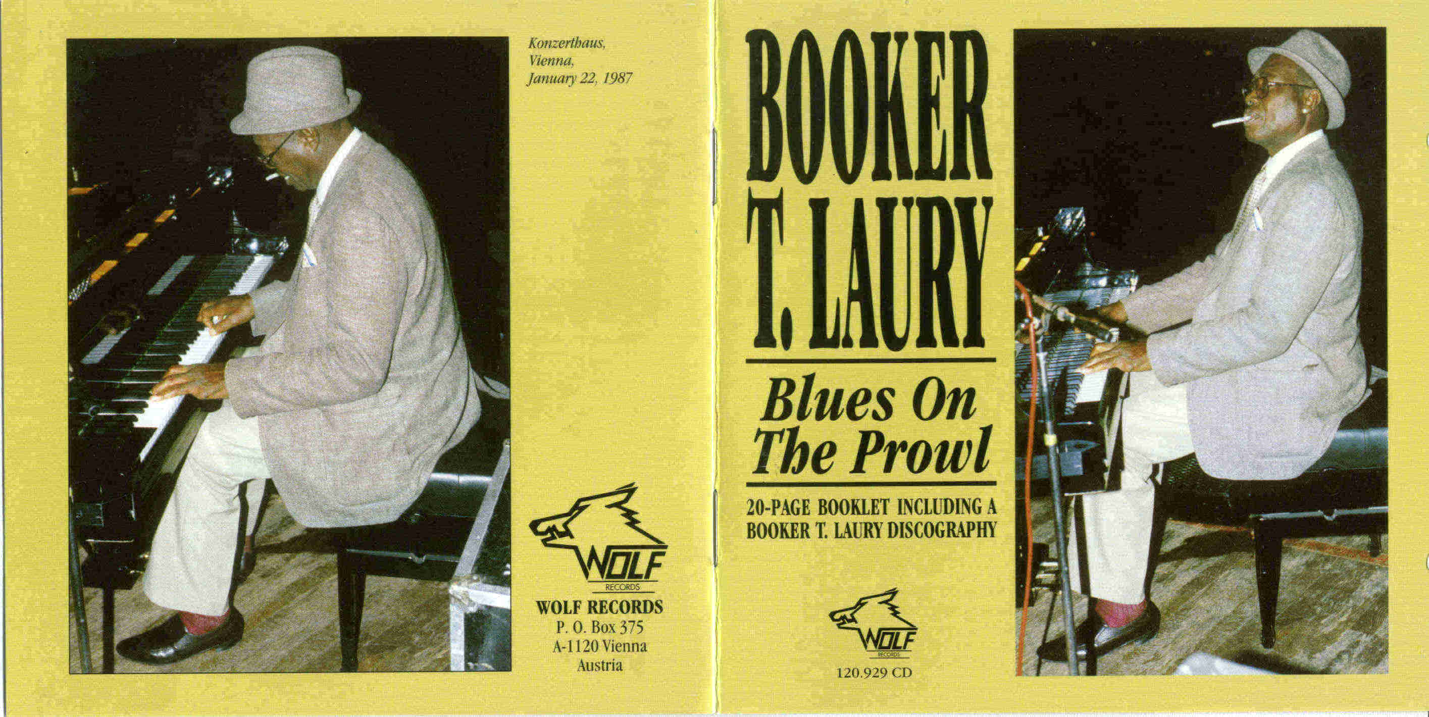 Booker T Laury - Blues on The Prowl