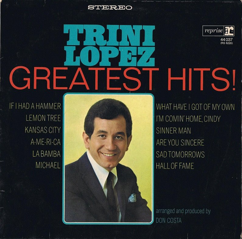 Trini Lopez - Trini Lopez Greatest Hits (1966)