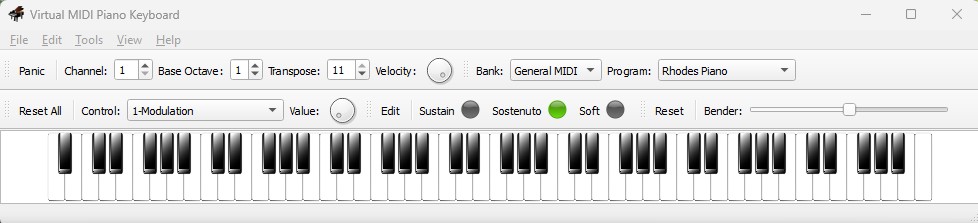 Virtual MIDI Piano Keyboard v0.8.10 & LoopBe Package