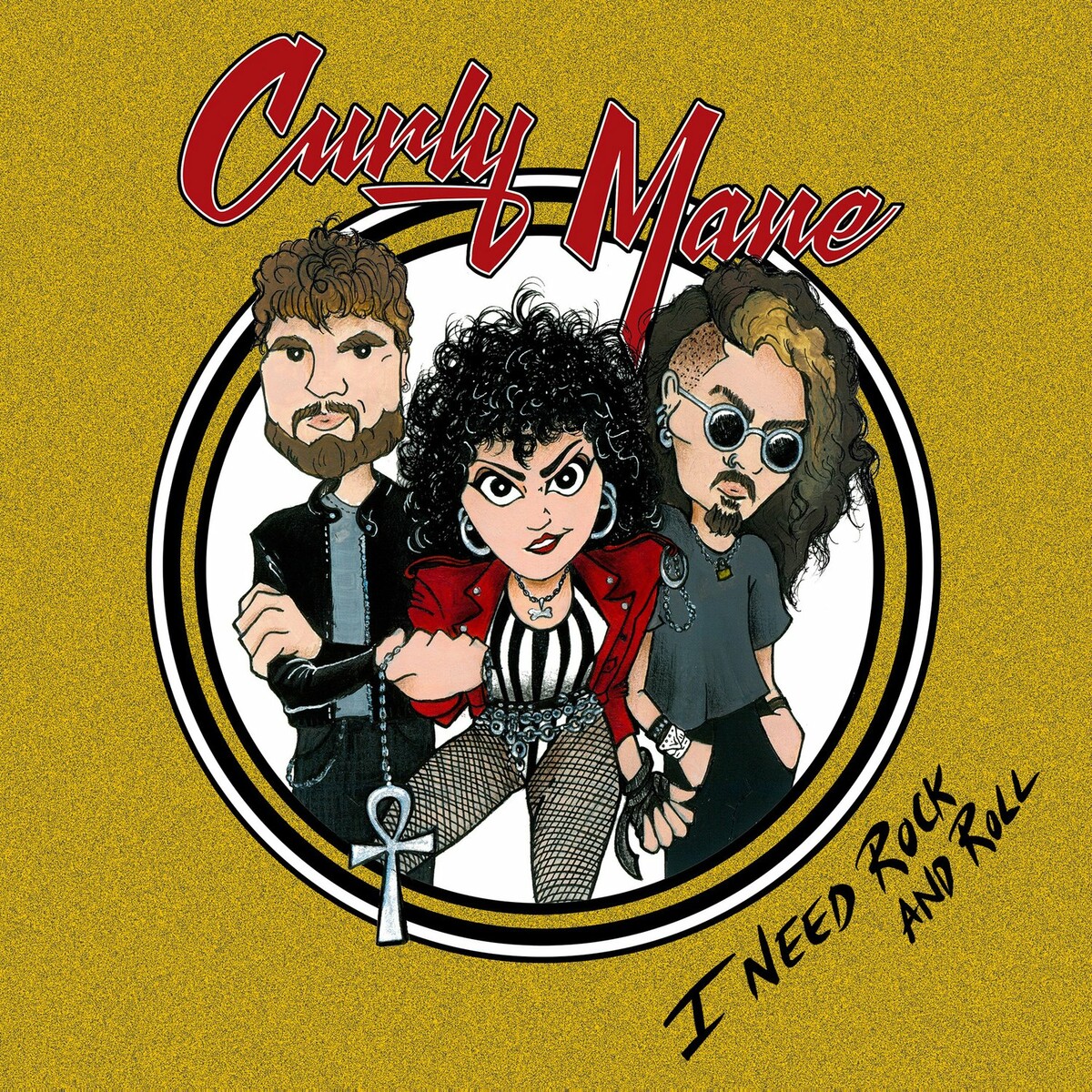 Curly Mane - 2021 - I Need Rock and Roll (++) (Vocals Elena Zodiac of Lizzies) (Rock) (flac)