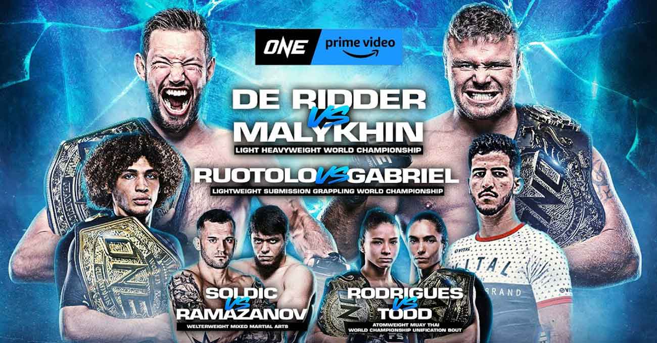 ONE Championship on Prime Video 5 De Ridder vs Malykhin Main Card 1080p WEBRip x264