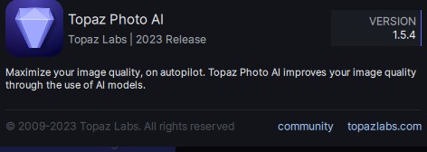 Topaz Photo AI 1.5.4 (x64) Update en full install