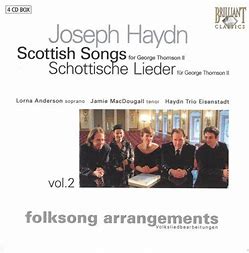 Haydn Trio Eisenstadt - Scottish Songs for George Thomson II, Vol. 2 - Folksong Arrangements