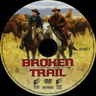 Broken Trail DvD 1 & 2 ( 2006 )