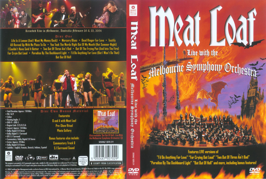 Meat Loaf - Live with the Melbourne Orchestra