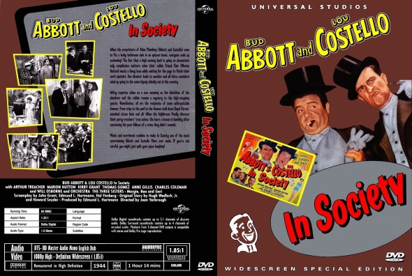 Abbott and Costello In Society 1944