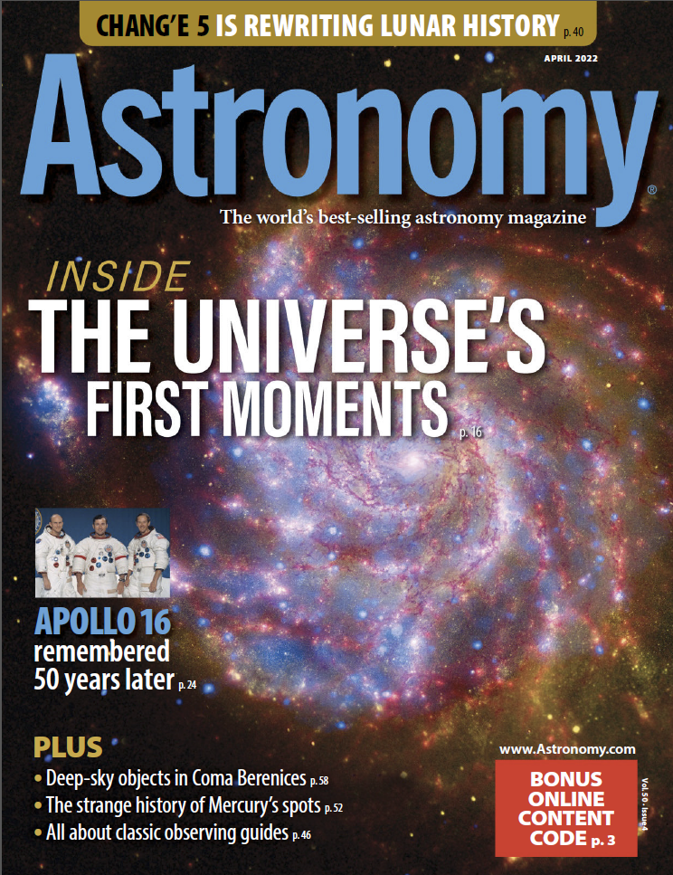 Astronomy - April 2022
