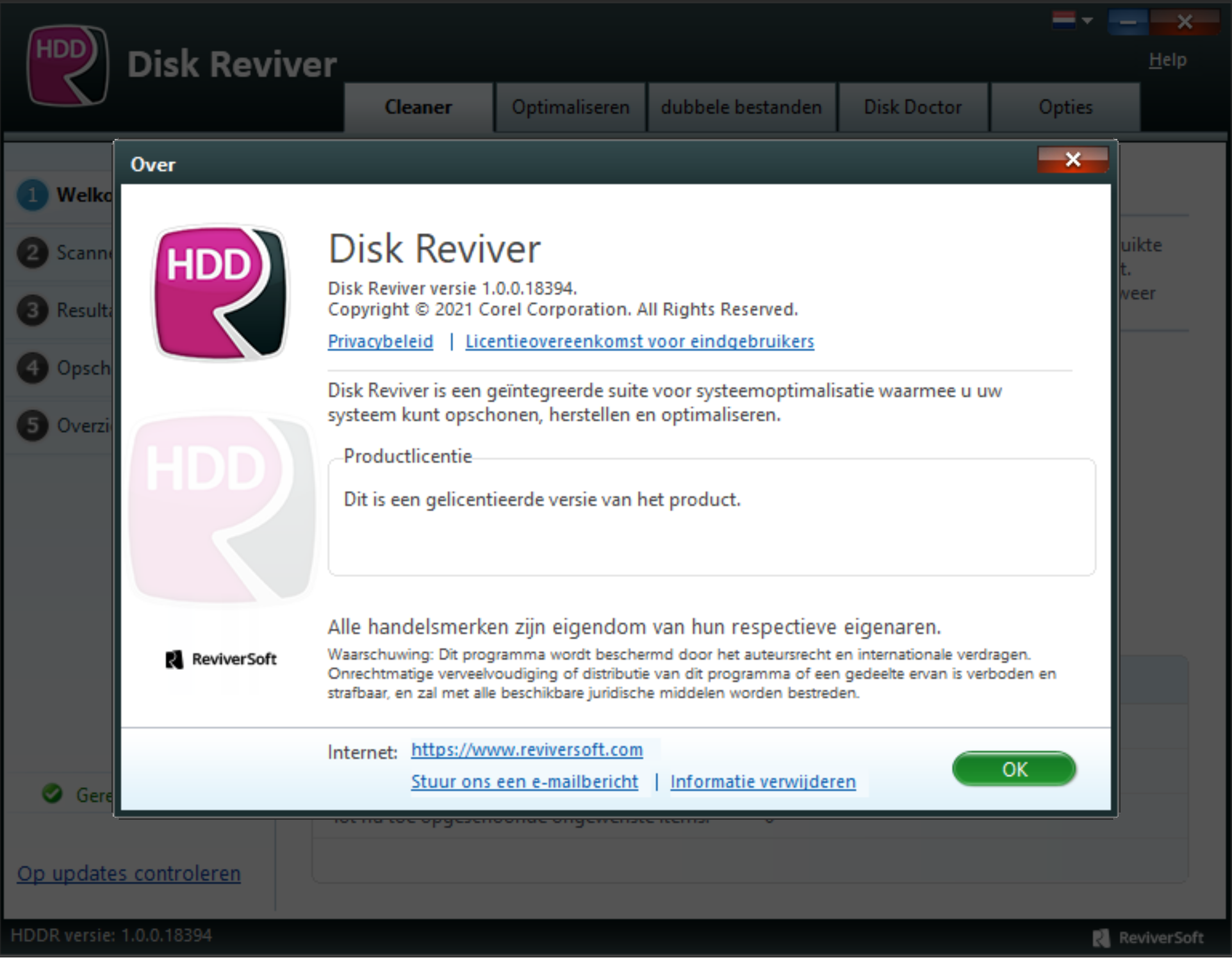 ReviverSoft Disk Reviver 1.0.0.18394 Nederlands ( Fixed Crack !)