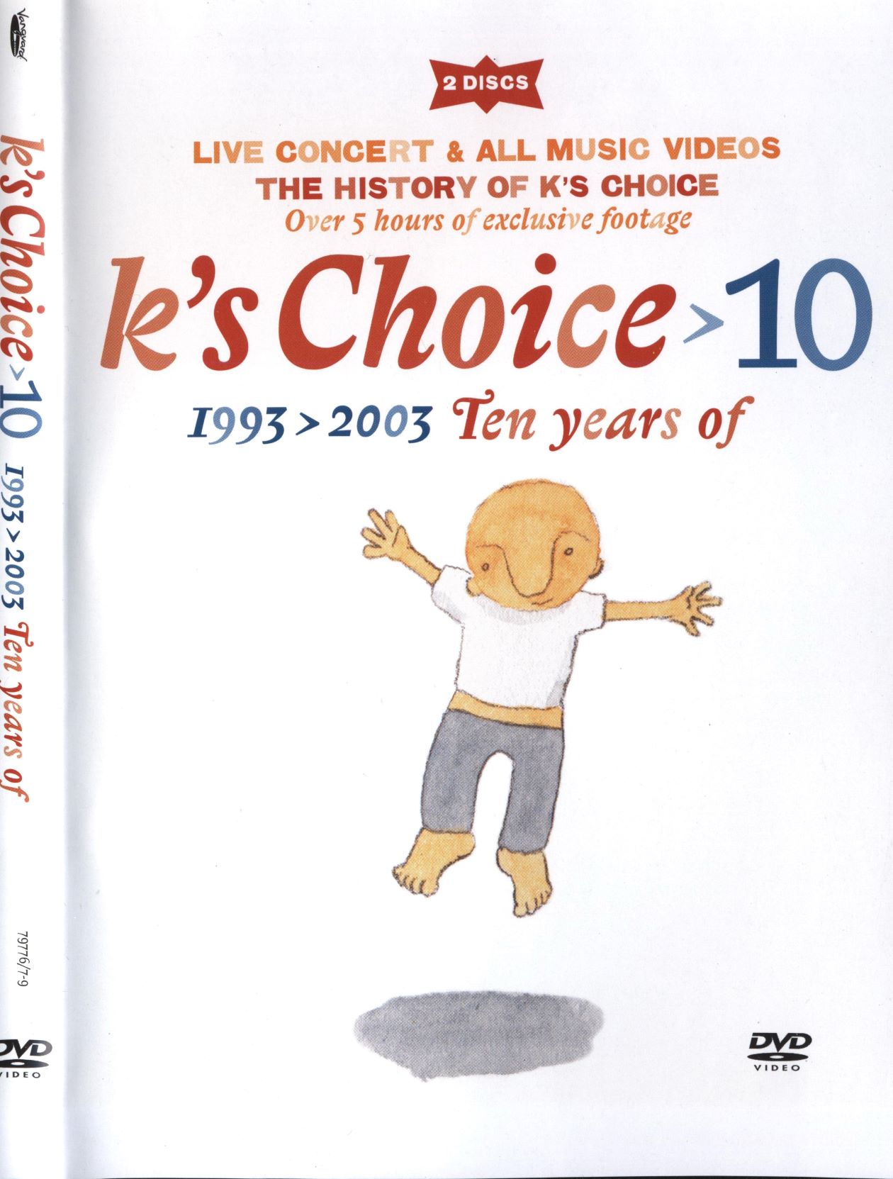 K's Choice - 10 (1993 - 2003, Ten Years Of) (2xDVD9)
