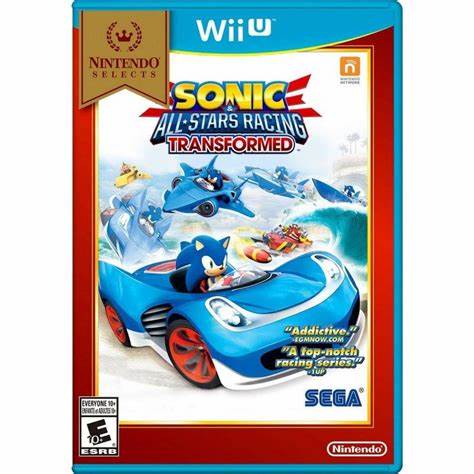 Wii U Sonic & All-Stars Racing Transformed