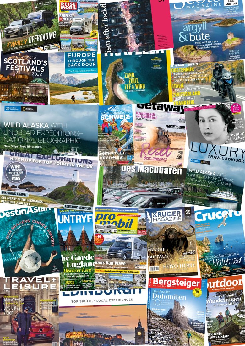 Reis Magazines Duits/Engels