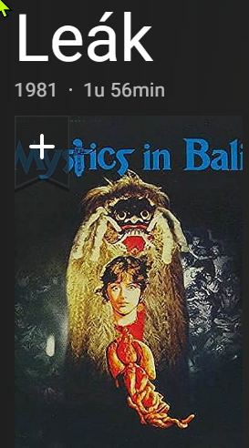 Mystics in Bali (1981) NLSubs s-j-k