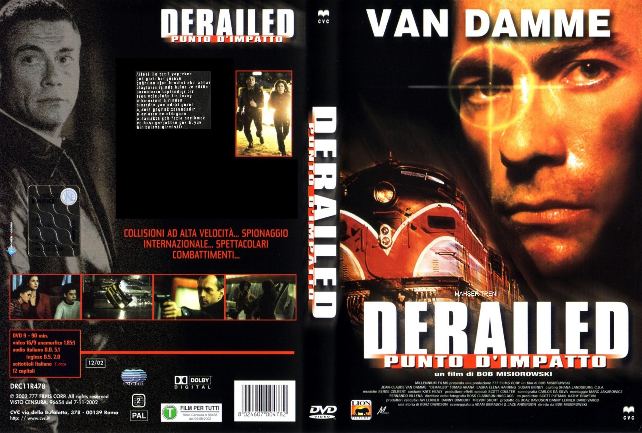 Jean Claude van Damme Collectie DvD 13 van 40 Derailed 2002