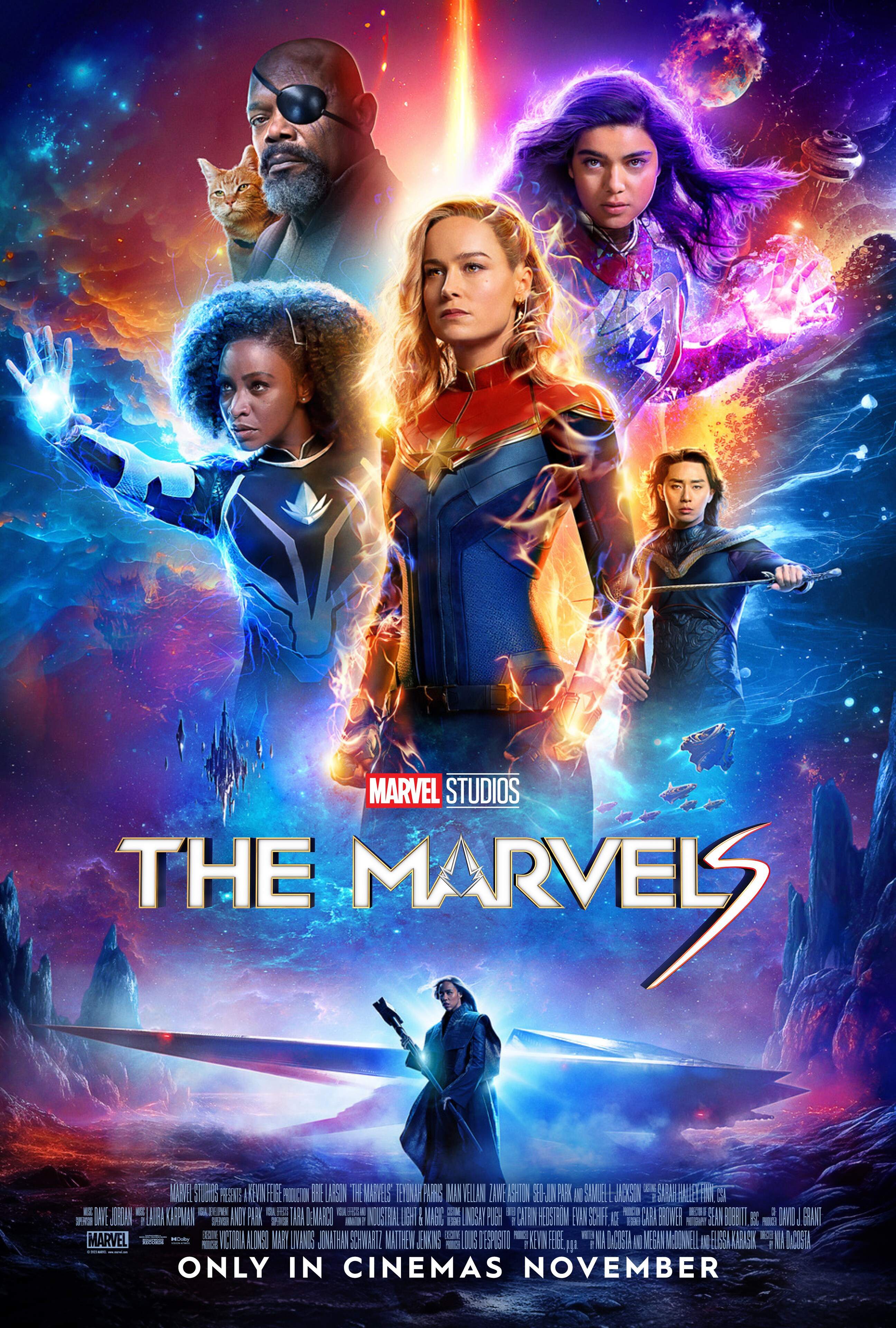 The Marvels 2023 1080p HDTS (Hindi English ORG) NO ADS - Cukister