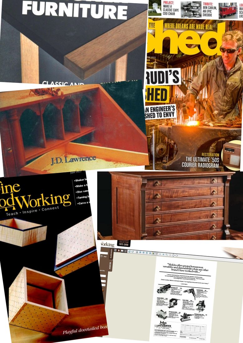 Wood & Handy Magazines + ISO