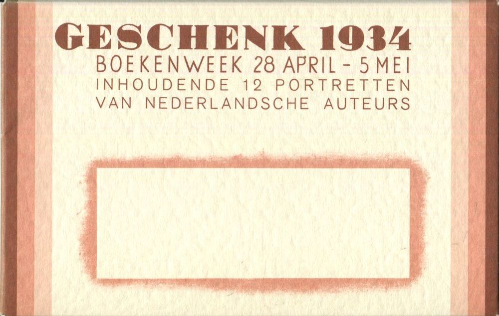 Kelk, CJ - Boekenweekgeschenk 1934