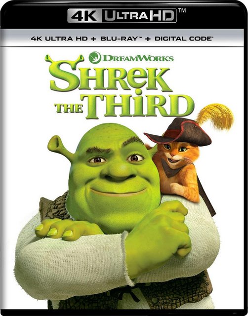 Shrek the Third (2007) BluRay 2160p HDR DTS-HD AC3 HEVC NL-RetailSub REMUX + NL Gesproken
