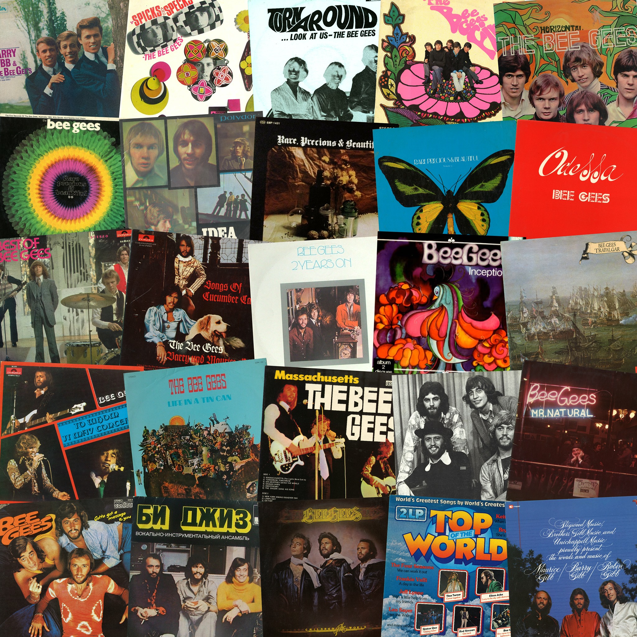 Bee Gees - The Complete Studio Albums (1965-2001)