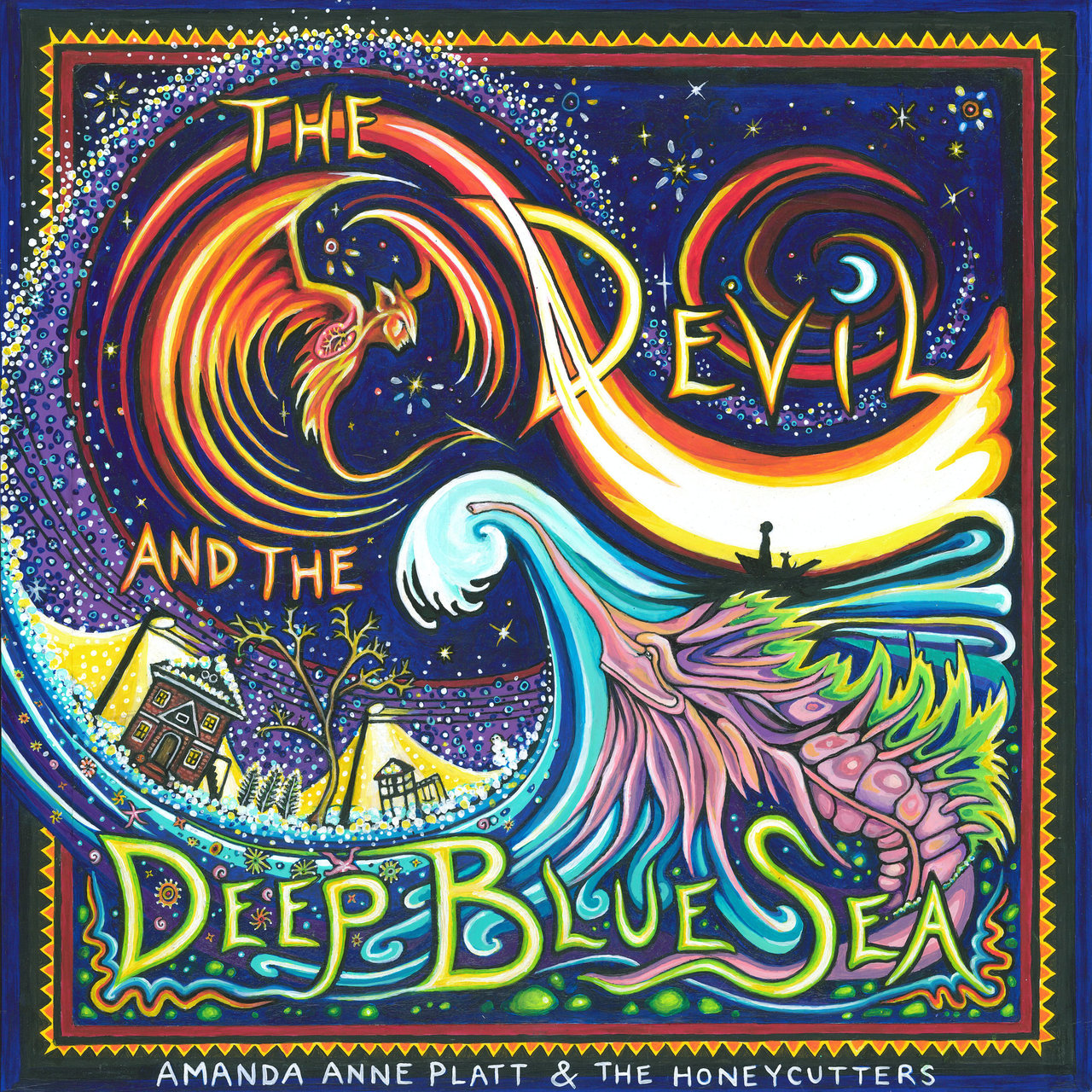 Amanda Anne Platt & The Honeycutters – 2022 - The Devil and the Deep Blue Sea (2 CD's)
