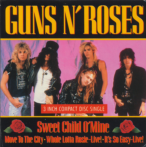Guns N' Roses - Sweet Child O' Mine (1989) [3''CDM]